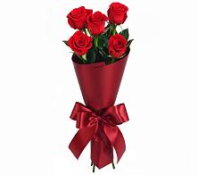 Букет 5 Красных роз Эдлесс Лав в Нижнем Икорце