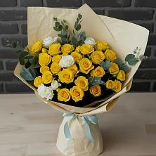 Букет цветов из:  Розы в Нижнем Икорце