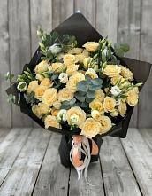 Букет цветов из:  Розы и Лизиантусы #REPLACE_PRED# Нижнем Икорце