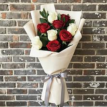 Букет цветов из:  Розы в Нижнем Икорце
