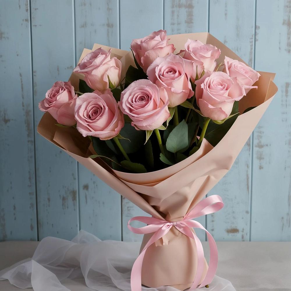 Букет цветов из: Розы в Нижнем Икорце