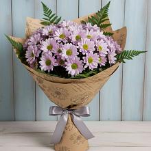 Букет цветов из:  Хризантемы в Нижнем Икорце