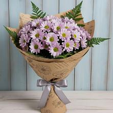 Букет цветов из:  Хризантемы в Нижнем Икорце