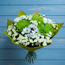 Букет цветов из:  Хризантемы в Нижнем Икорце