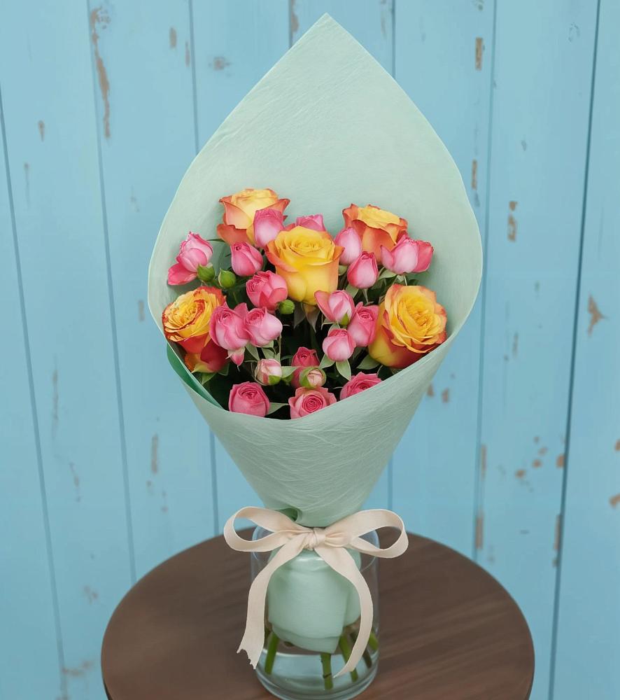 Букет цветов из: Розы в Нижнем Икорце