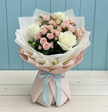 Букет цветов из:  Розы в Нижнем Икорце