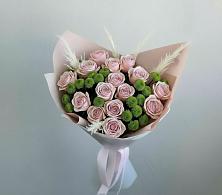 Букет цветов из:  Розы и Хризантемы #REPLACE_PRED# Нижнем Икорце