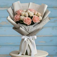 Букет цветов из:  Розы #REPLACE_PRED# Нижнем Икорце