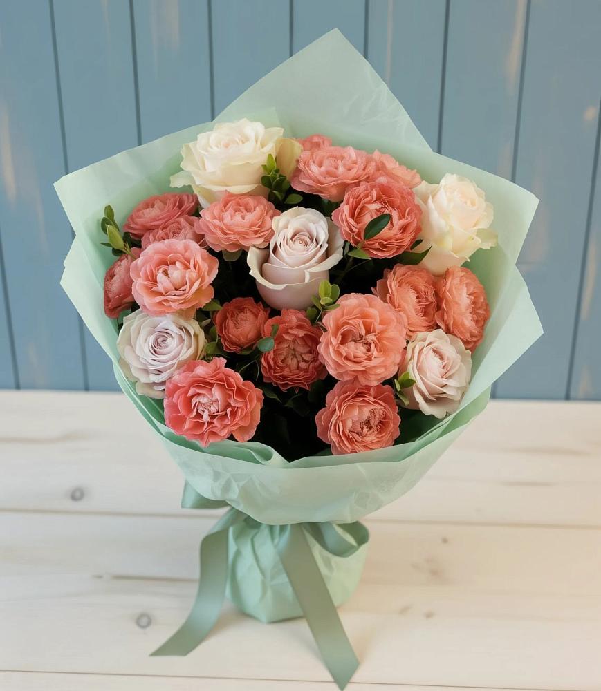 Букет цветов из: Розы в Нижнем Икорце