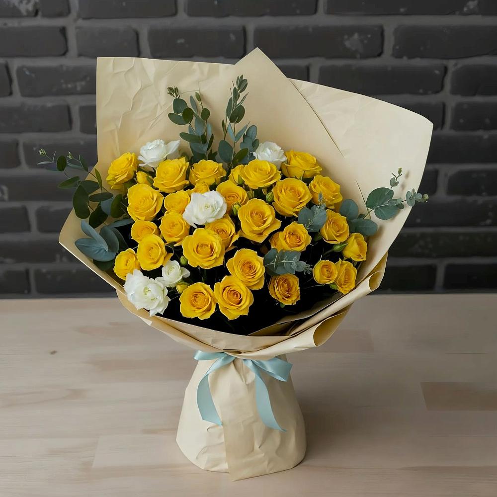 Букет цветов из: Розы в Нижнем Икорце