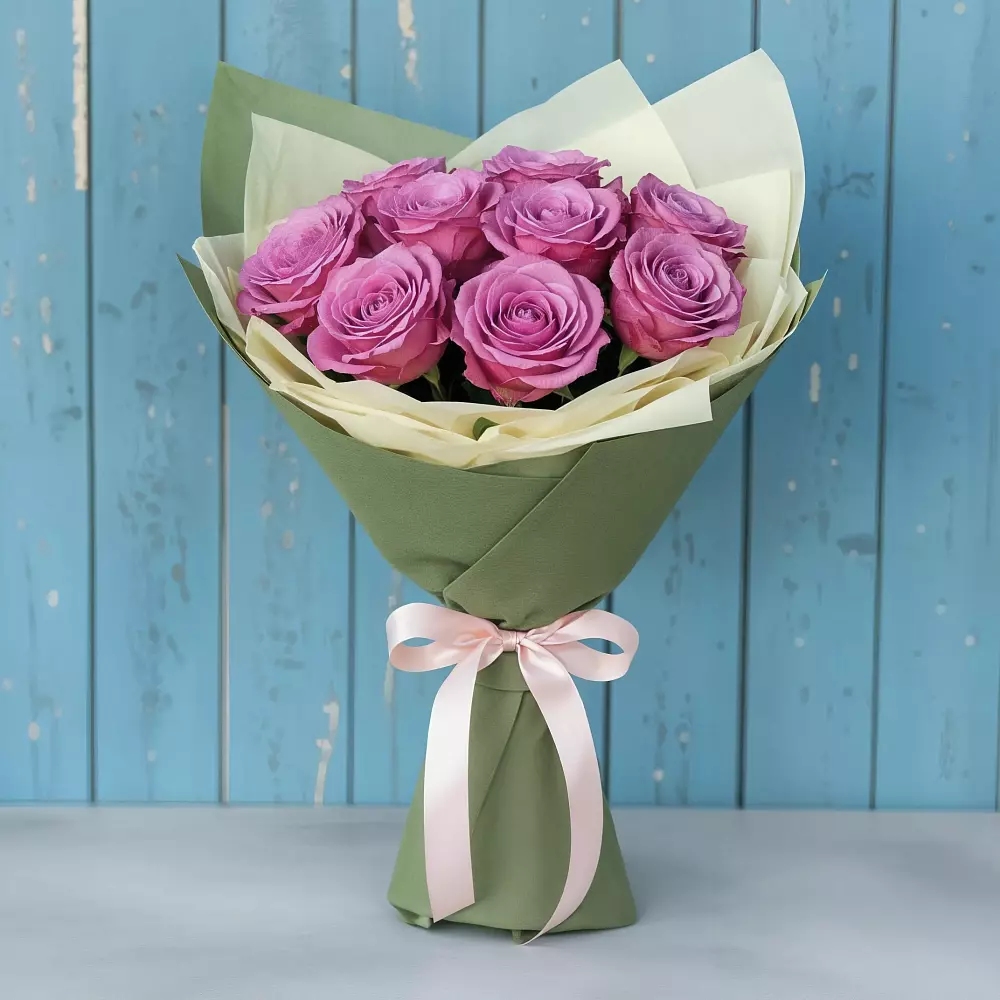 Букет Розы Фёрст Леди в Нижнем Икорце