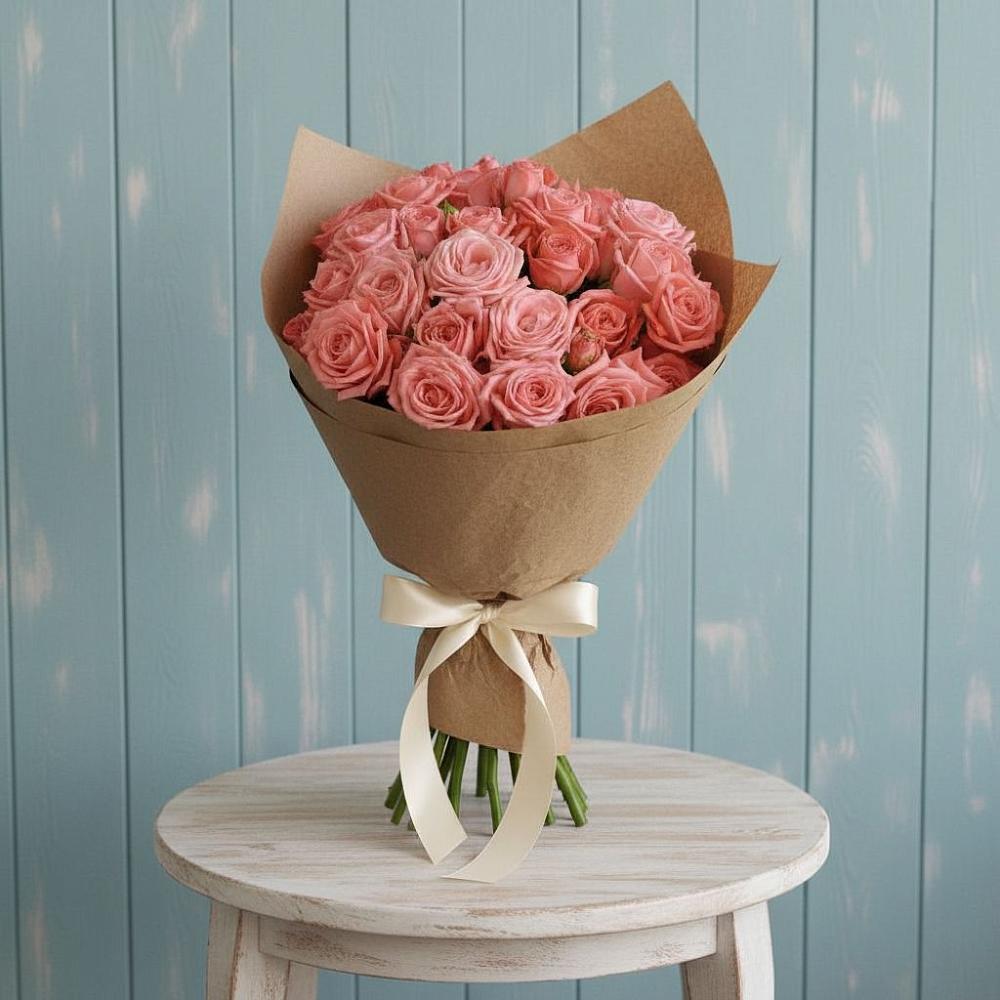 Букет цветов из: Розы в Нижнем Икорце