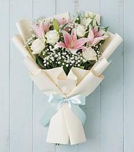Букет цветов из:  Лилии в Нижнем Икорце