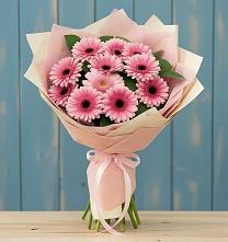 Букет цветов из:  Герберы в Нижнем Икорце