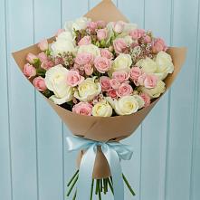 Букет цветов из:  Розы в Нижнем Икорце