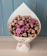 Букет цветов из:  Розы в Нижнем Икорце